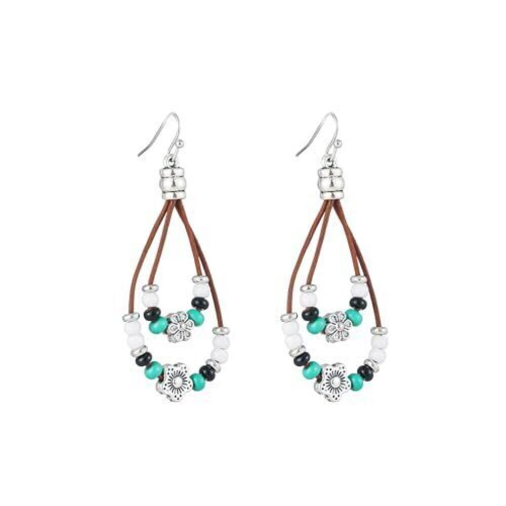 3876 Western Earrings Handmade Bohemian Dangle Drop Earring Vintage Long